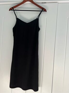 Classic Black Slip Dress